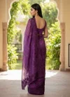 Kt 2069 Fandy Chiffon With Embroidery Work Saree